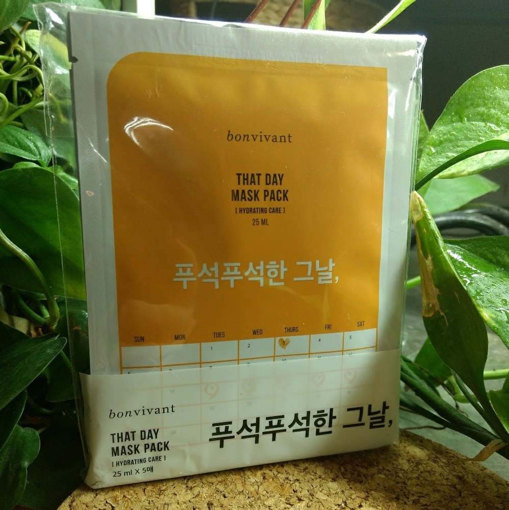 Bonvivant That Day Hydrating Care Mask Pack of 5